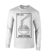 Load image into Gallery viewer, Send Noods Long Sleeve T-Shirt
