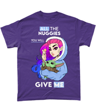 Load image into Gallery viewer, Pixie Cake Face 'All The Nuggies' T-Shirt