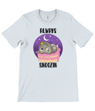 Load image into Gallery viewer, Pixie Cake Face 'Always Snoozin' Crew Neck T-Shirt