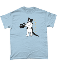 Load image into Gallery viewer, Danster189 Cat Cam Heavy Cotton T-Shirt