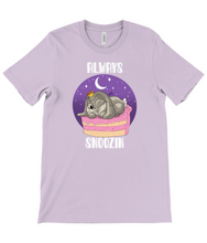 Load image into Gallery viewer, Pixie Cake Face 'Always Snoozin' Crew Neck T-Shirt