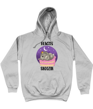 Load image into Gallery viewer, Pixie Cake Face 'Always Snoozin' College Hoodie