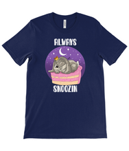 Load image into Gallery viewer, Pixie Cake Face 'Always Snoozin' Crew Neck T-Shirt