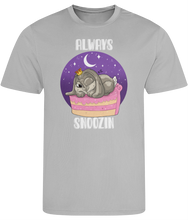 Load image into Gallery viewer, Pixie Cake Face 'Always Snoozin' Men's Cool Sports T-shirt