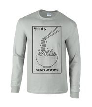 Load image into Gallery viewer, Send Noods Long Sleeve T-Shirt