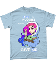 Load image into Gallery viewer, Pixie Cake Face 'All The Nuggies' T-Shirt