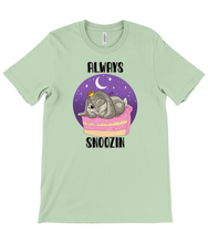 Load image into Gallery viewer, Pixie Cake Face 'Always Snoozin' Crew Neck T-Shirt