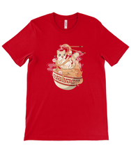 Load image into Gallery viewer, Cat's Love Ramen Crew Neck T-Shirt