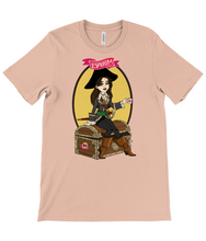 Load image into Gallery viewer, ESP4HIM 'Coffee Hoarding Pirate' Crew Neck T-Shirt