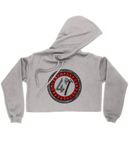 Load image into Gallery viewer, Raw47 Runic Ladies Cropped Hoodie