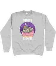 Load image into Gallery viewer, Pixie Cake Face 'Always Snoozin' Sweatshirt