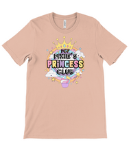 Load image into Gallery viewer, Pixie Cake Face 'Princess Club' Crew Neck T-Shirt