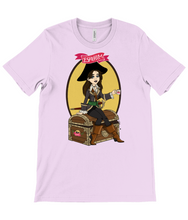 Load image into Gallery viewer, ESP4HIM 'Coffee Hoarding Pirate' Crew Neck T-Shirt