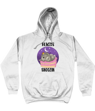 Load image into Gallery viewer, Pixie Cake Face 'Always Snoozin' College Hoodie