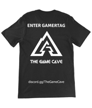 Load image into Gallery viewer, The Game Cave Personalised T-Shirt - Add Your Own Name/Gamer Tag!
