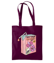 Load image into Gallery viewer, Danster189 Orchid Juice Promo Shoulder Tote Bag