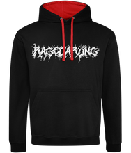 Load image into Gallery viewer, Rage Darling 'Death Metal Rage' Two Tone Hoodie