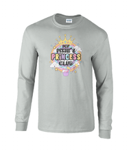 Load image into Gallery viewer, Pixie Cake Face 'Princess Club' Long Sleeve T-Shirt