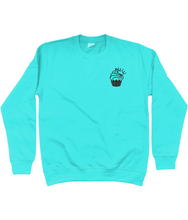 Load image into Gallery viewer, Pixie Cake Face Embroidered Sweatshirt