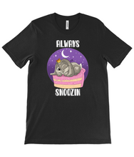 Load image into Gallery viewer, Pixie Cake Face 'Always Snoozin' Crew Neck T-Shirt