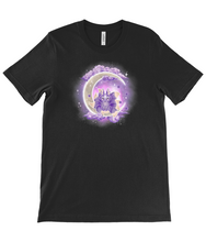 Load image into Gallery viewer, Crescent Moon Kitsune Crew Neck T-Shirt