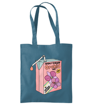 Load image into Gallery viewer, Danster189 Orchid Juice Promo Shoulder Tote Bag