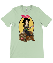 Load image into Gallery viewer, ESP4HIM 'Coffee Hoarding Pirate' Crew Neck T-Shirt