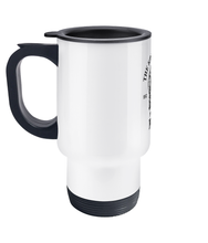 Load image into Gallery viewer, Rob Raven Travel Mug 'Red Barrel Rum'