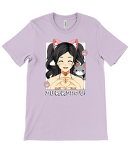 Load image into Gallery viewer, Purrfect Anime Girl Crew Neck T-Shirt