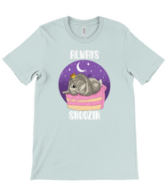 Load image into Gallery viewer, Pixie Cake Face 'Always Snoozin' Crew Neck T-Shirt