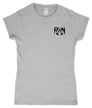 Load image into Gallery viewer, RAW47 Soft-Style Ladies Fitted T-Shirt