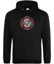 Load image into Gallery viewer, Raw47 Runic College Hoodie