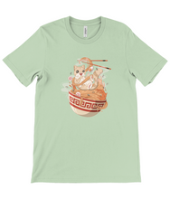 Load image into Gallery viewer, Cat's Love Ramen Crew Neck T-Shirt