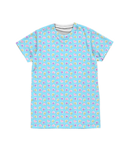 Load image into Gallery viewer, Baby Blue Pastel Mochi Print T-shirt