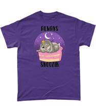 Load image into Gallery viewer, Pixie Cake Face 'Always Snoozin' T-Shirt