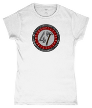 Load image into Gallery viewer, Raw47 Runic Soft-Style Ladies Fitted T-Shirt