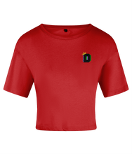 Load image into Gallery viewer, The King D42 Crew Neck Crop Top