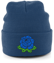Load image into Gallery viewer, September Rose Cuffed Beanie