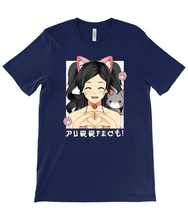 Load image into Gallery viewer, Purrfect Anime Girl Crew Neck T-Shirt