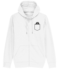 Load image into Gallery viewer, Pocket Lurker Connector Zip Hoodie
