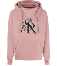 Load image into Gallery viewer, September Rose Cross Neck Hoodie