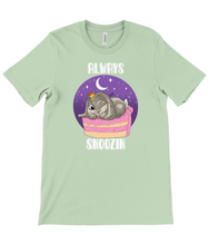 Load image into Gallery viewer, Pixie Cake Face 'Always Snoozin' Crew Neck T-Shirt