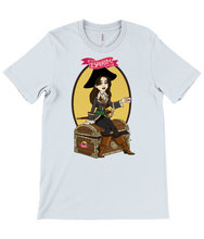 Load image into Gallery viewer, ESP4HIM 'Coffee Hoarding Pirate' Crew Neck T-Shirt
