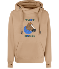 Load image into Gallery viewer, September Rose Tw*t horse Cross Neck Hoodie