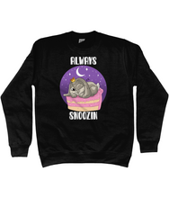 Load image into Gallery viewer, Pixie Cake Face 'Always Snoozin' Sweatshirt