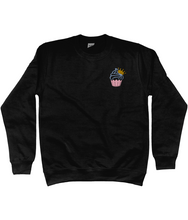 Load image into Gallery viewer, Pixie Cake Face Embroidered Sweatshirt