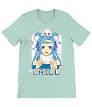 Load image into Gallery viewer, Chill Anime Girl Crew Neck T-Shirt
