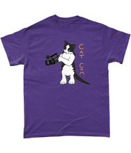 Load image into Gallery viewer, Danster189 Cat Cam Heavy Cotton T-Shirt