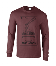 Load image into Gallery viewer, Send Noods Long Sleeve T-Shirt