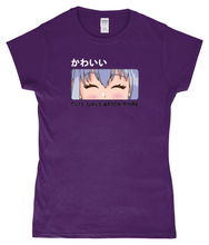 Load image into Gallery viewer, Cute Girls Watch Anime SoftStyle Ladies Fitted T-Shirt